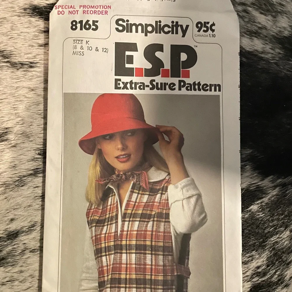 Lot of 10 Vintage Sewing Patterns Lot 1970s 1980s Simplicity McCalls ESP Fashion